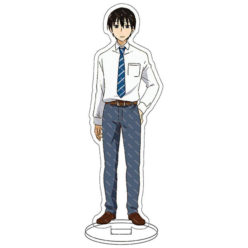 REBUY1 Mô Hình Nhân Vật Hoạt Hình Anime Hai Mặt Bằng Acrylic Trong Suốt Để Bàn Trang Trí