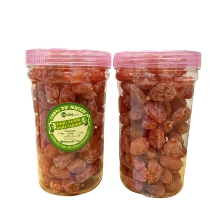 Xí Muội Đào Hồng Ô Mai Đào Hồng Chua Ngọt -  Hộp 250g/500g