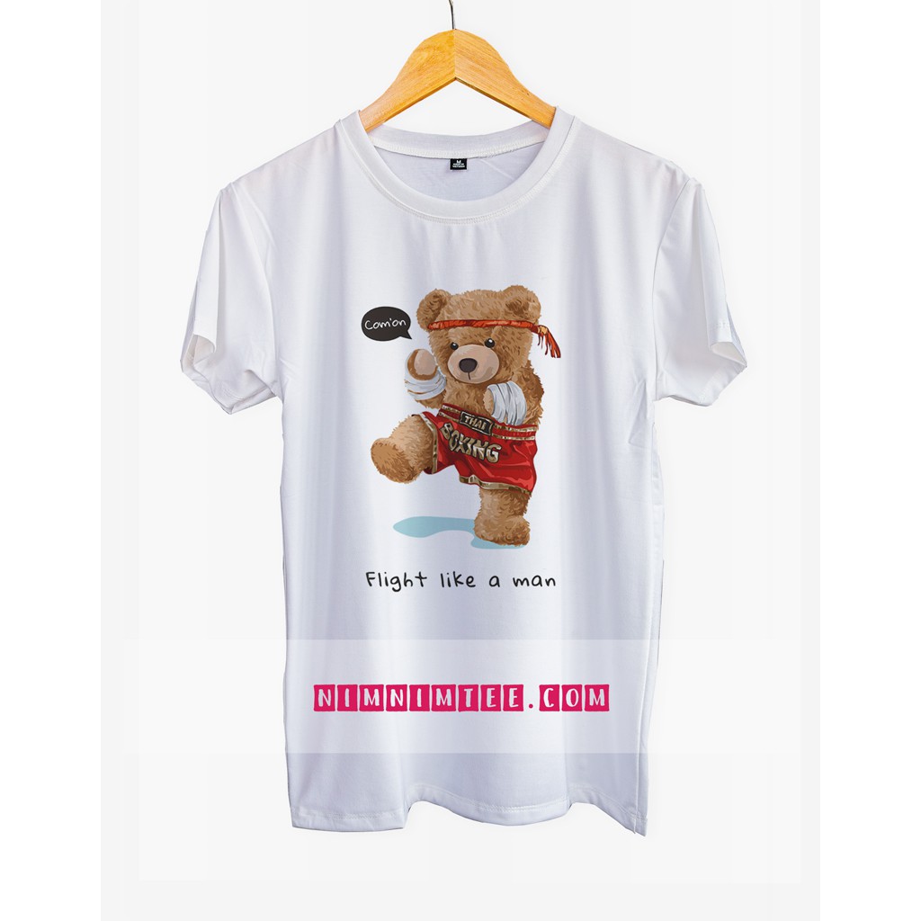 Nhiều mẫu - Bộ sưu tập áo thun in hình Gấu dánh boxing Gấu Hipper style Gấu Siêu nhân