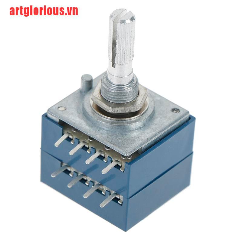 【artglorious】1Pcs potentiometer 50K log alps audio amp volume control pot stere