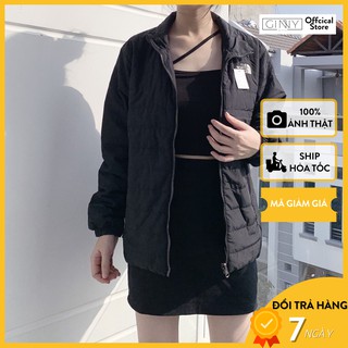 Áo Khoác Dù The North Face | Thời Trang Nữ | Freesize | Tone Đen | Chống Nắng Tốt