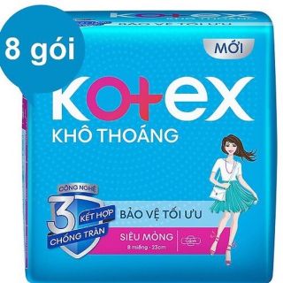 8 Goi Kotex khô thoáng