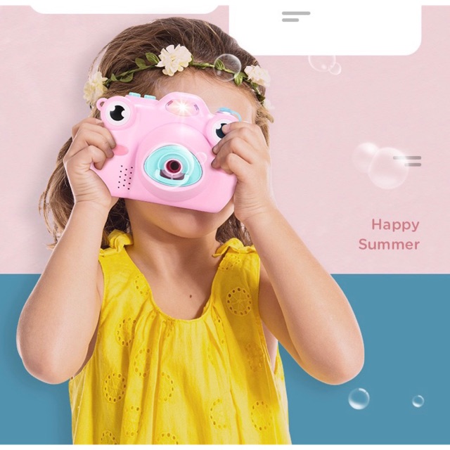 Máy ảnh thổi bong bóng