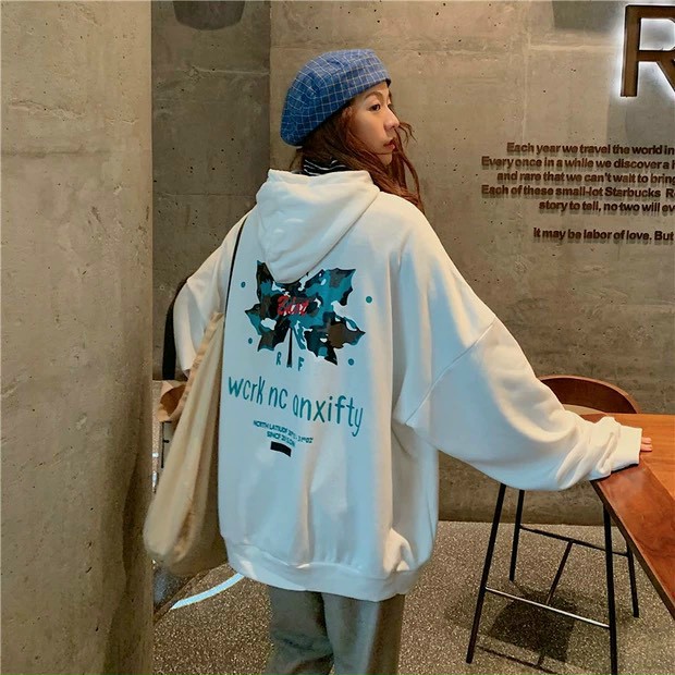 Áo Hoodie Chiếc Lá Kèm Chữ WCRK NC ANXIFTY SUMMERSWEATER.OFFICIAL | BigBuy360 - bigbuy360.vn