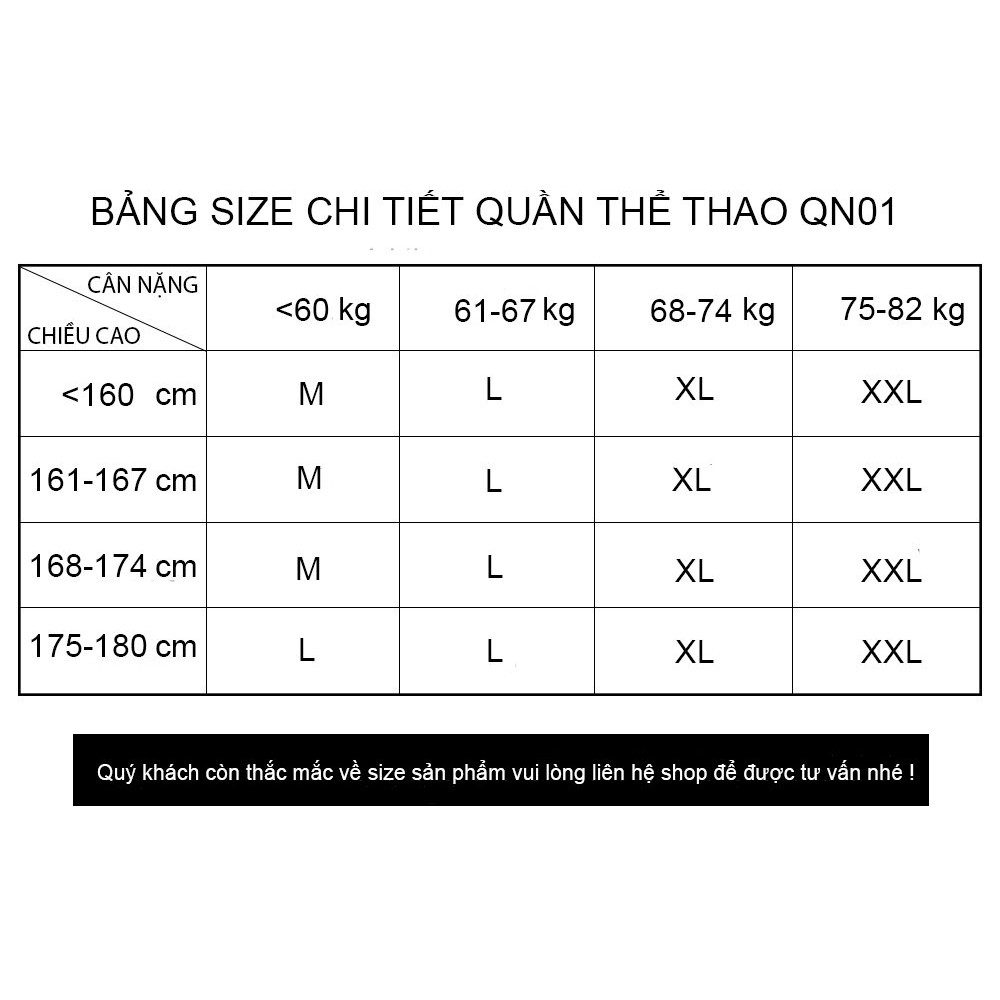 Quần Thể Thao Nam ROUGH Performance Form Basic Phong Cách Hàn Quốc