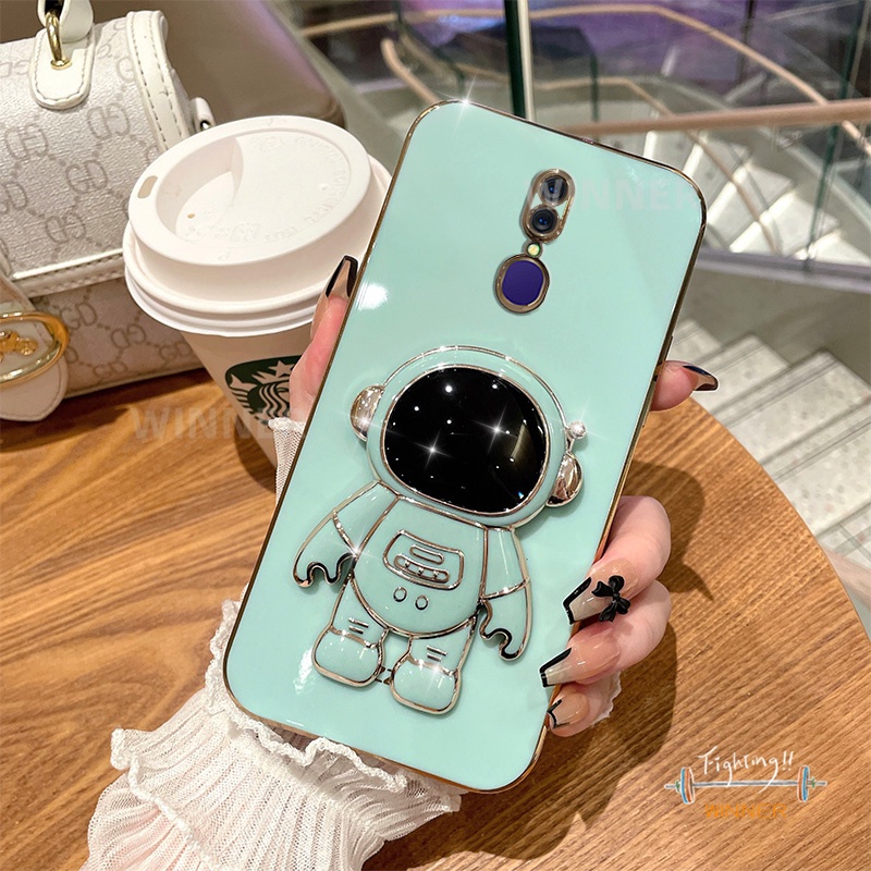 Ốp Lưng OPPO F11 F11 PRO F9 F9 PRO F7 F5 HọA TiếT Phi HàNh Gia Có Chân Đỡ Cho YHY