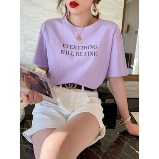 Áo thun nữ,áo phông nữ form rộng tay lỡ ETIF freesize 68kg chất thun 4 chiều co giãn