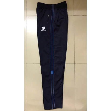 Quần thể dục thể thao 2 sọc - Thun tốt xịn - Có túi Zip khoá kéo 2 bên - Sọc nhiều màu