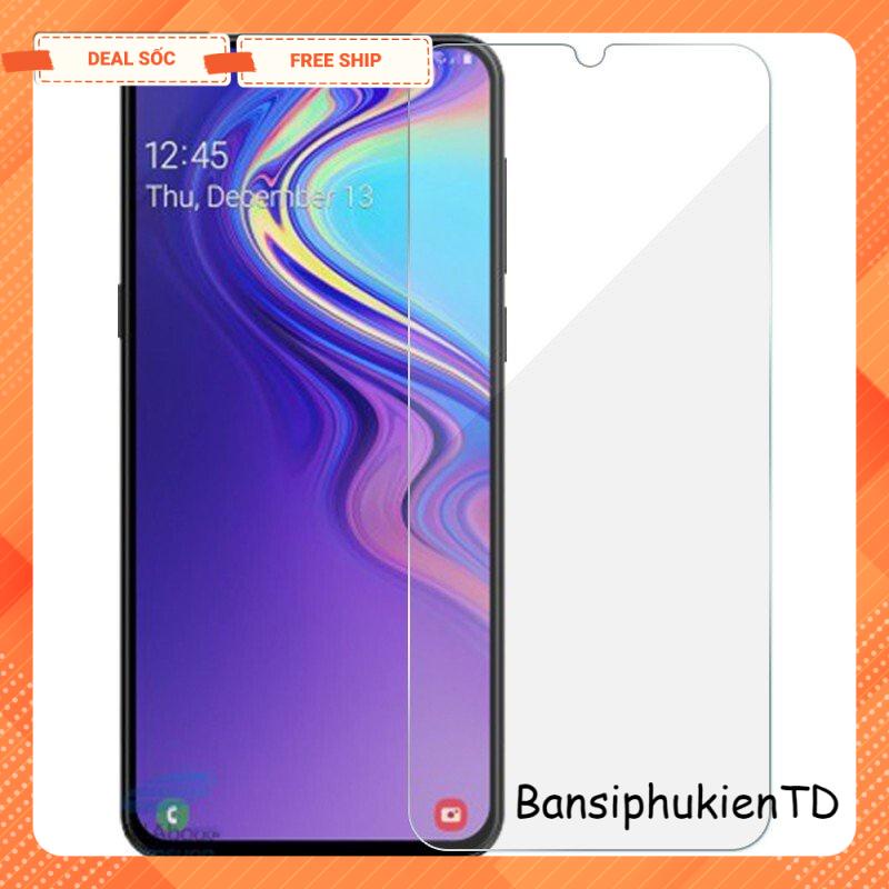 Kính cường lực samsung galaxy M20 ( trong suốt ) tặng kèm giấy lau