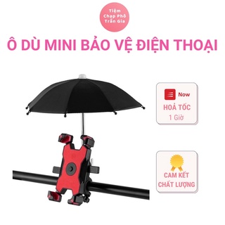 Ô Dù Mini Che Nắng Bảo Vệ Điện Thoại Gắn Trên Giá Đỡ (Sỉ inbox)