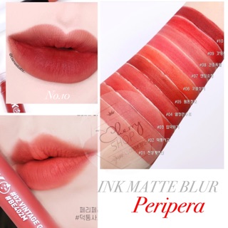 Son kem Peripera Ink Matte Blur Tint