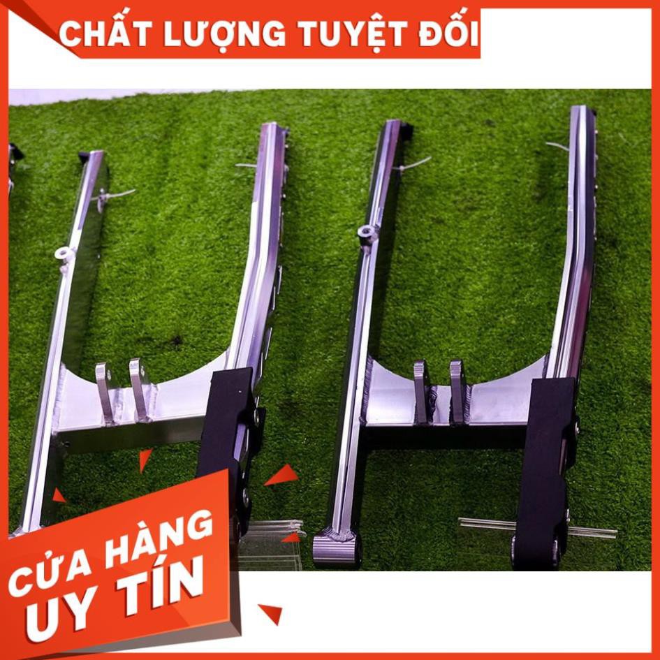 GẮP (CÀNG SAU) XMVR1- MẪU 5 (NHÔM CẮT CNC Plus 1 inch) - TĂNG SÊN TRONG - CHO EXCITER 150