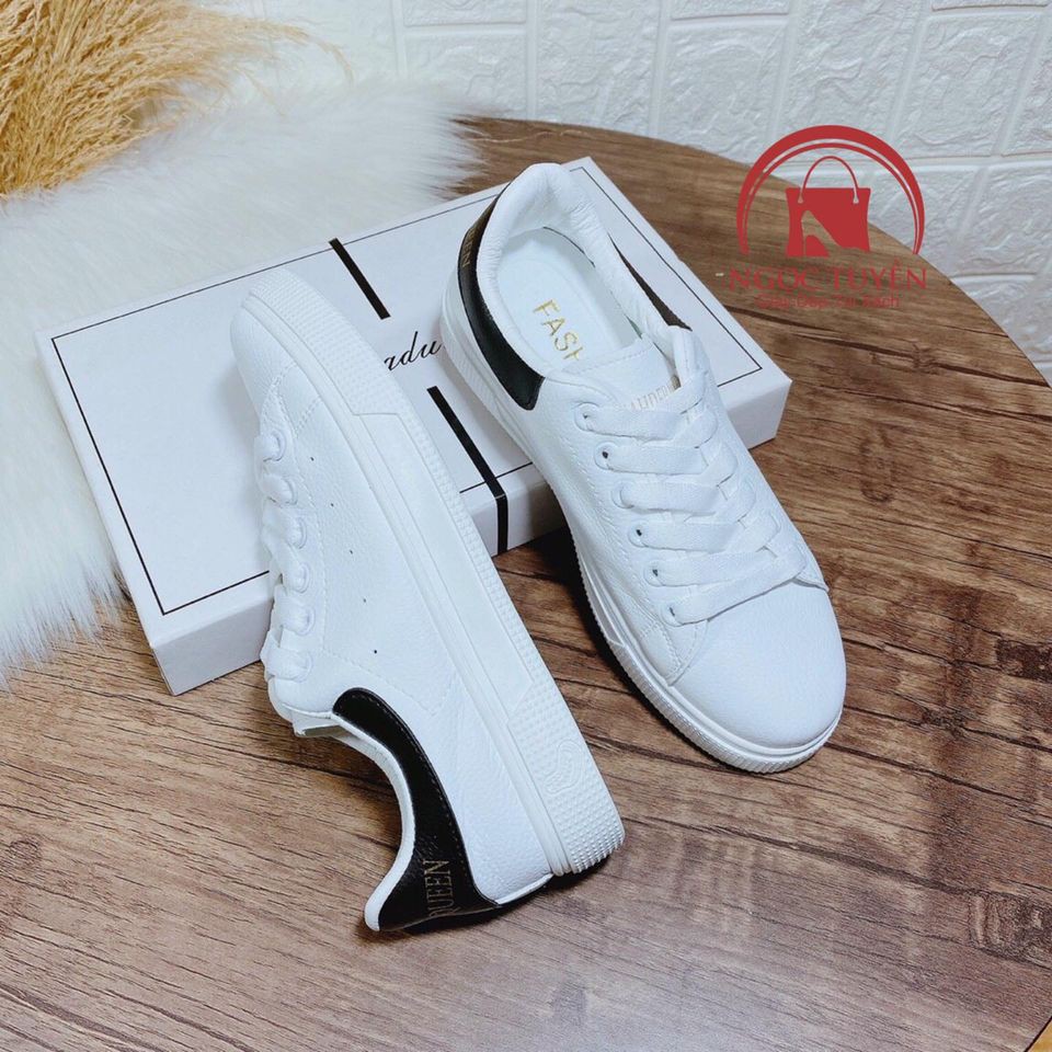 giày thể thao sneaker nữ hàn quốc, hàng hiệu đế cao