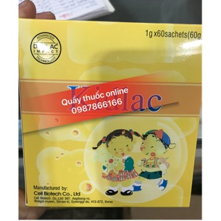 Kidlac nâng cao sức khoẻ đường ruột