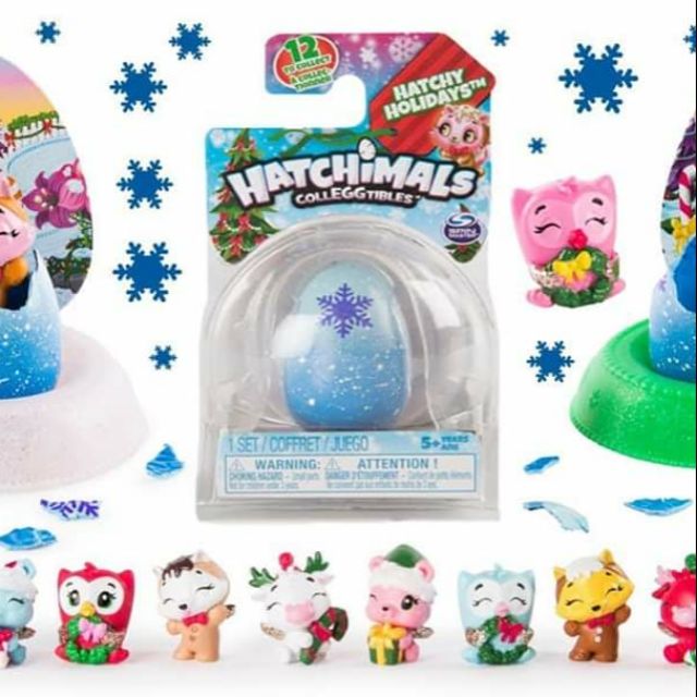 Trứng hatchimal bông tuyết