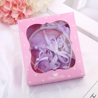 Set 6 kẹp tóc băng đô cho bé gái