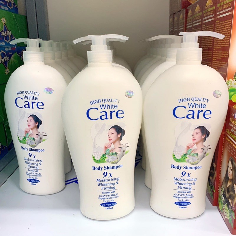 Sữa tắm dê White Care trắng mịn 1200ml - Sữa tắm Thái Lan chính hãng.