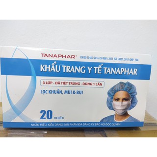 Khẩu trang y tế 3 lớp tanaphar