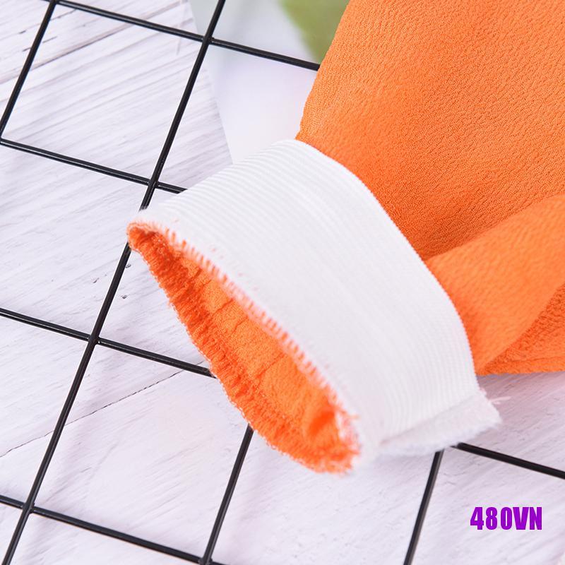 1 Găng Tay Tắm Tẩy Tế Bào Chết Mát Xa Cơ Thể