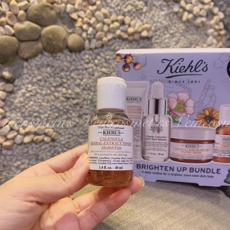 🍀(CHÍNH HÃNG) Toner Hoa Cúc KIEHL’S Calendula Herbal - Extract Toner 40ML 🍀