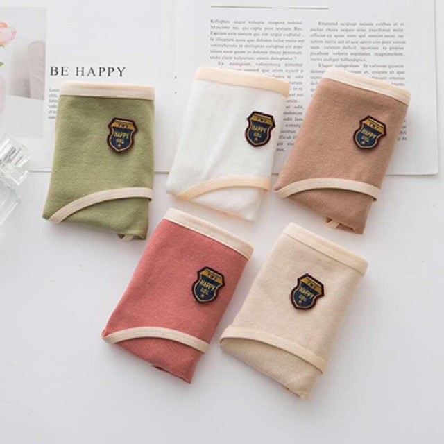 Combo 10 quần lót Cotton Happy Gril mẫu mới nhất