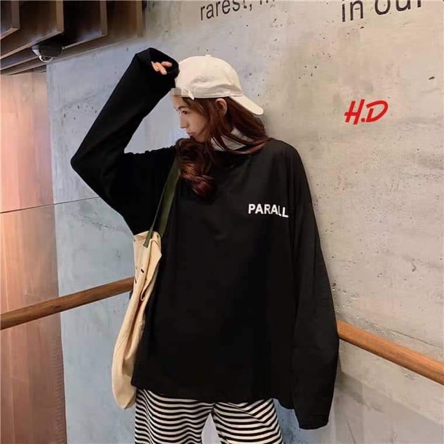 Áo thun PARALL chữ ngực HDA0919
