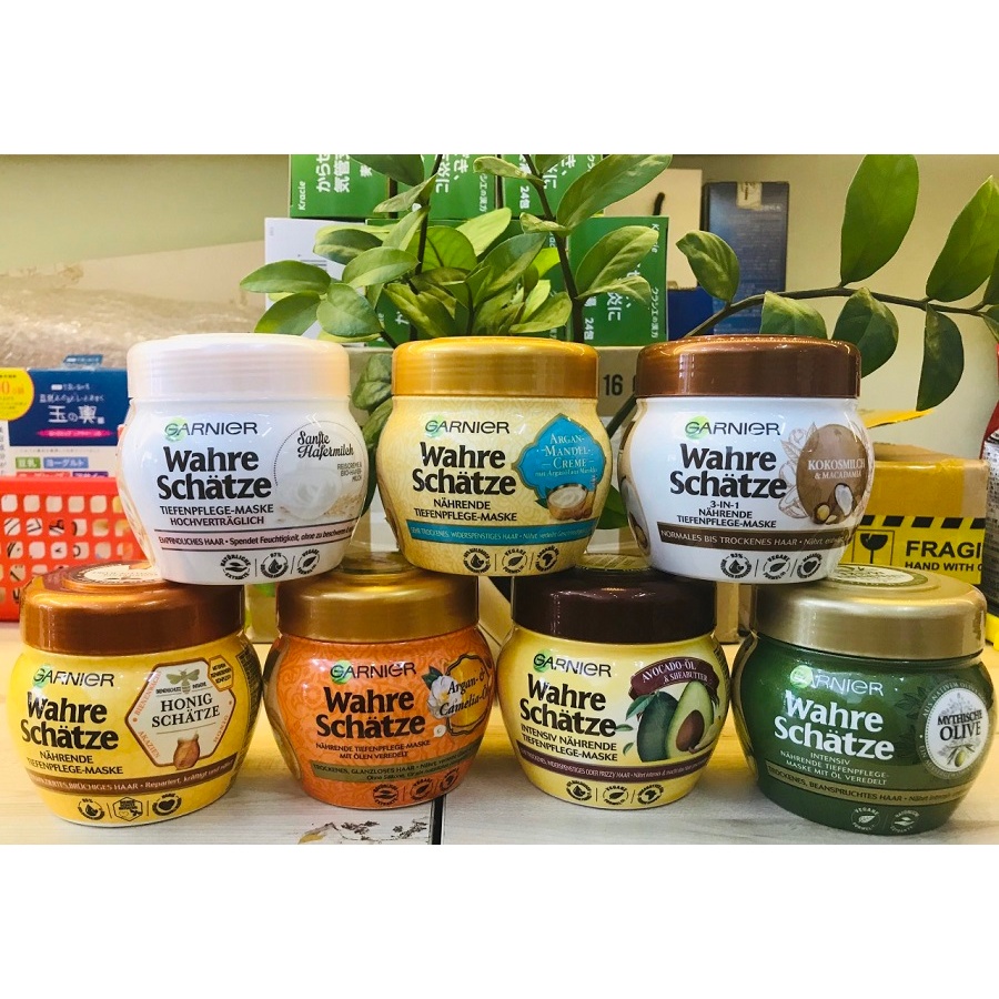 KEM Ủ TÓC GARNIER WAHRE SCHATZE CỦA ĐỨC - 300ML