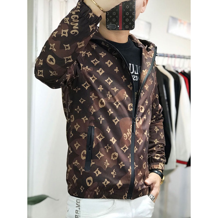 Áo khoác dù Nam Nữ Unisex Họa Tiết 3D Cao Cấp Vải dù 2 lớp Túi Có Dây Kéo Chống Nắng,Cản gió,Chống tia UV .