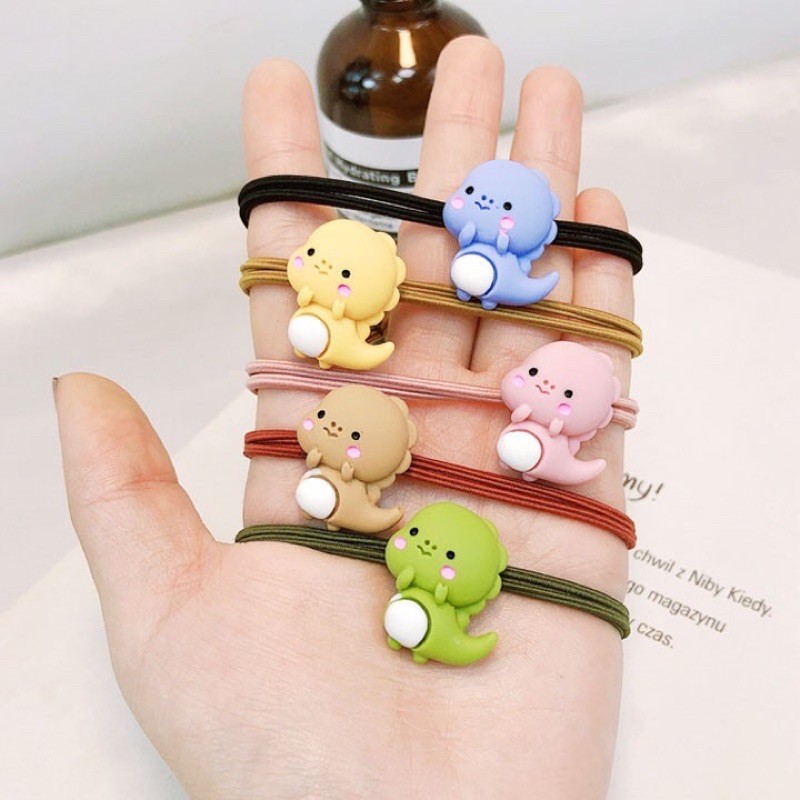Dây thun cột tóc hình khủng long