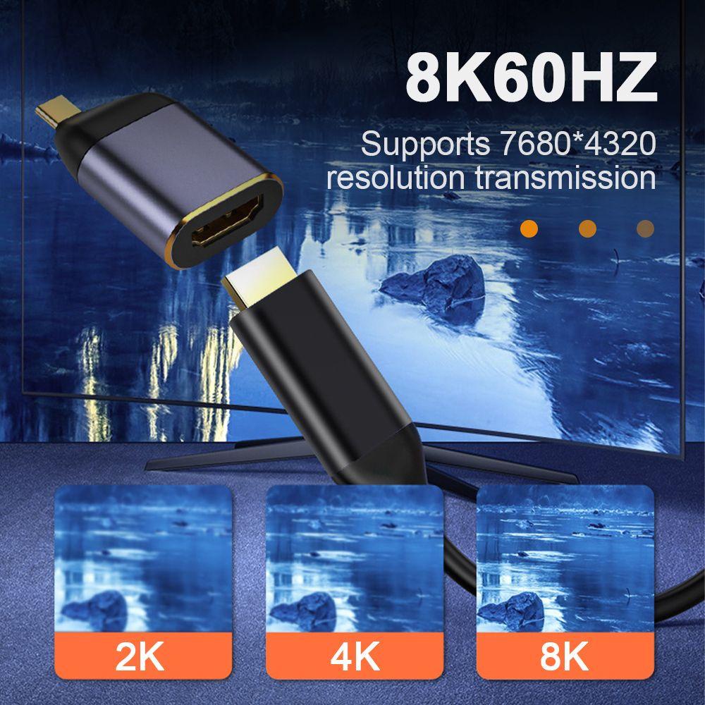Đầu Chuyển Đổi HDMI 4 8K 60Hz Mini DP Sang HDMI