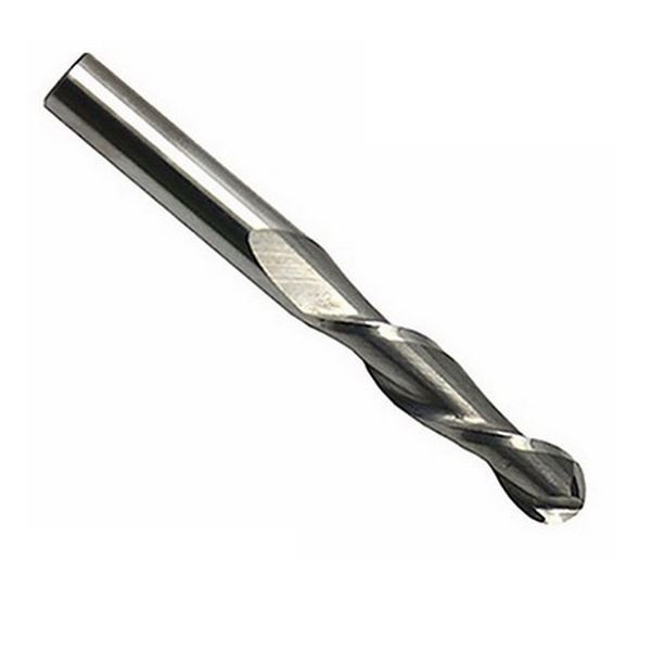 Mũi phay cầu 2 me đầu bi chuyên phá phôi và chạy rãnh tròn cán 3.17mm