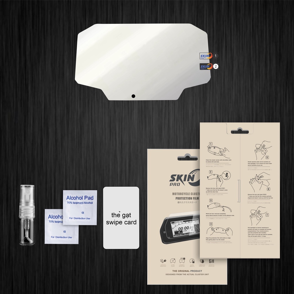 Miếng dán PPF bảo vệ mặt đồng hồ xe KAWASAKI ZH2 ZH2SE - KAWASAKI Z H2 ZH2 SE