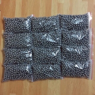 Bi sắt xe đạp , 1kg bi sắt 6.35ly , bi 7m bi 8m