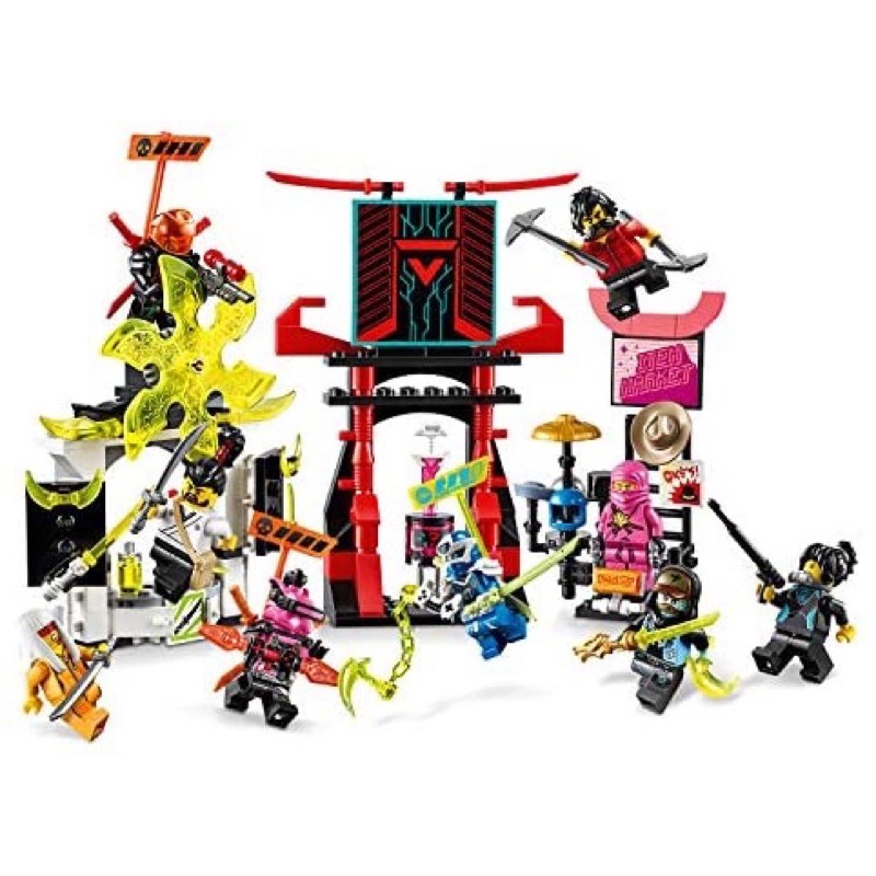 LẮP RÁP SÀN ĐẤU GAME THỦ NINJAGO  - 272pcs