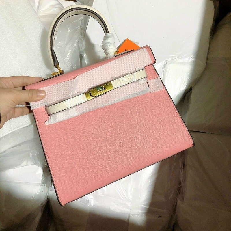 Túi Hm kelly size 25 phối màu siêu hót ,kèm phụ kiện hàng fullbox