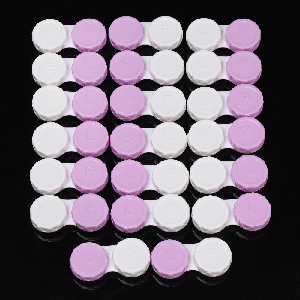 Set 20 Hộp Đựng Kính Áp Tròng Mini Tiện Dụng Khi Đi Du Lịch Giá Đỡ