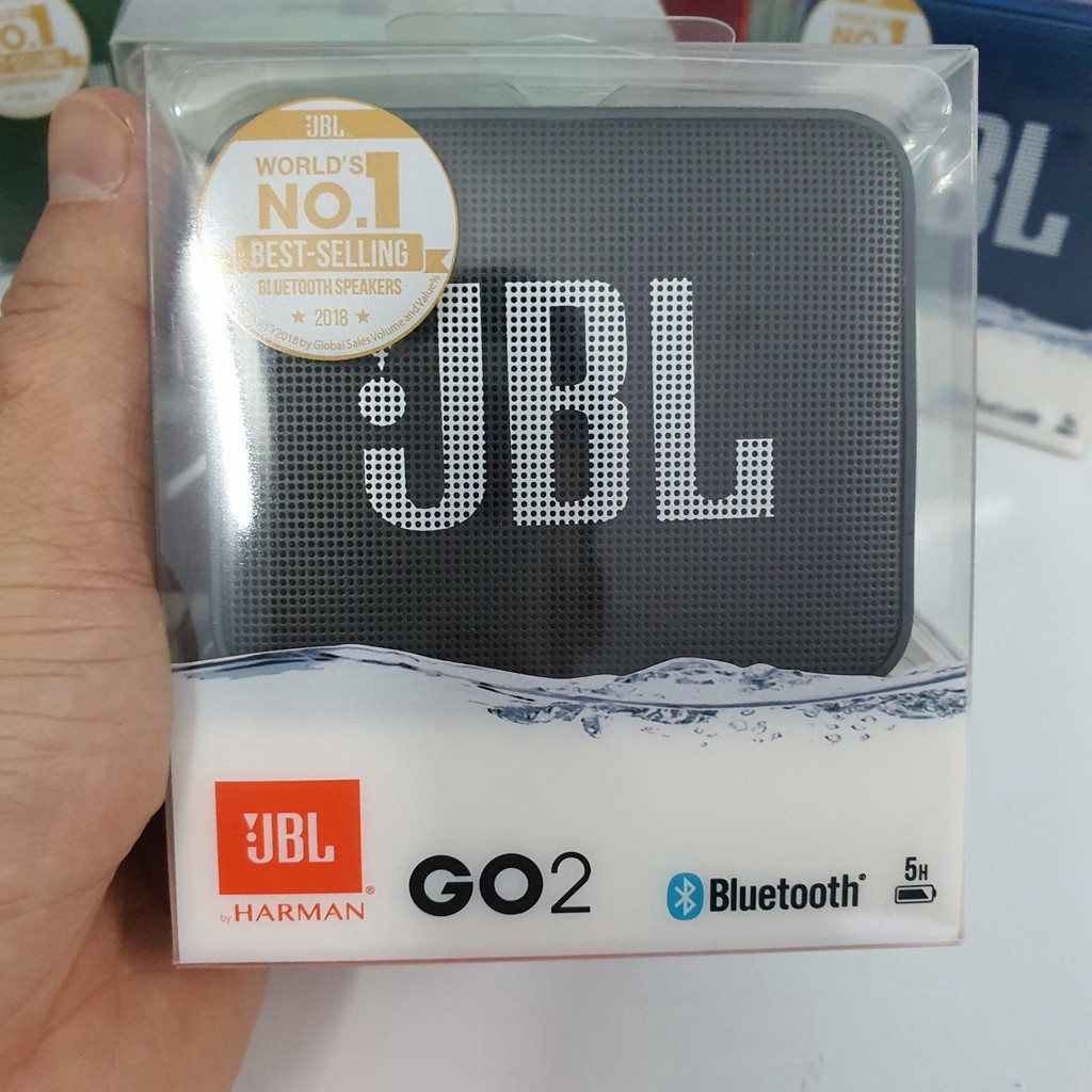 Loa Bluetooth JBL GO 2 Chính Hãng, Âm Bass Cực Đỉnh, Chống Nước, Dung Lượng Pin Lâu, Đủ Màu Sắc