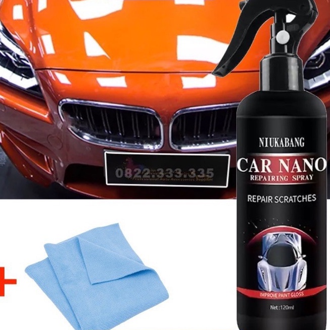 ⚡️FLASH SALE⚡️ xịt phủ nano đa năng chống nước, chống bám bụi, tăng độ bóng cho bề mặt sơn xe hơi và đồ vật hàng nhập kh