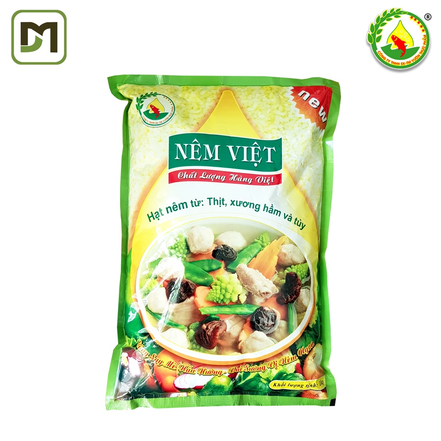 Hạt nêm Việt từ thịt heo, xương ống, tủy gói 1KG dòng Horeca