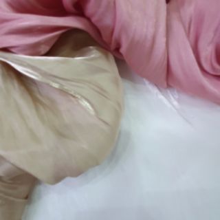 Vải organza tơ bóng