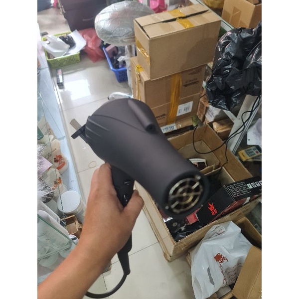 Máy sấy tóc công suất siêu mạnh BARBERWELL 858 2300W chuyên dụng cho salon