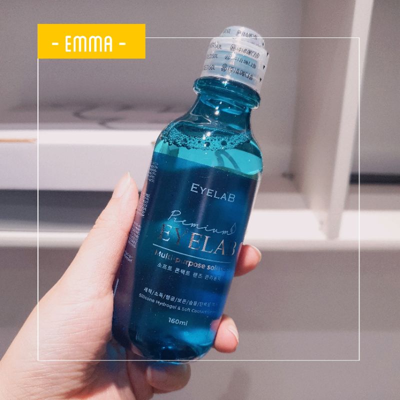 🌸 Nước Ngâm Lens Eyelab thế hệ mới siêu ẩm siêu sạch cho kính áp tròng / Emma Super Mini Contact Lens 🌸