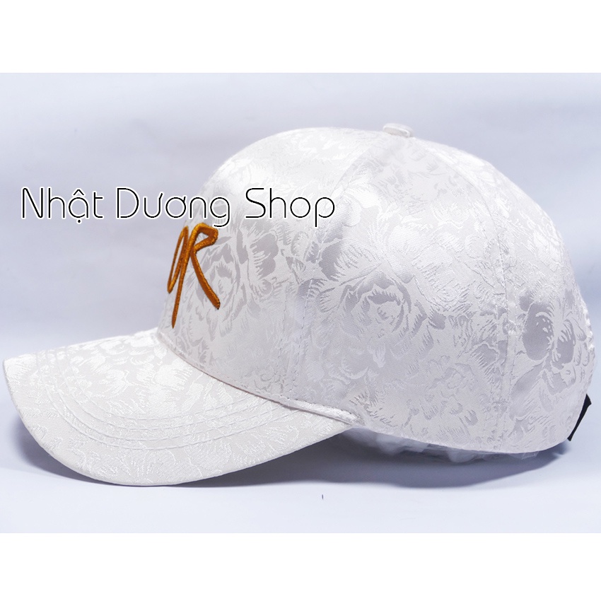 Mũ lưỡi trai ❤️ Nón kết thêu hình chữ Di.or chất kaki, Cotton cao cấp form unisex nam nữ