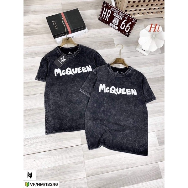 Áo loang chữ Mcqueen H2A876