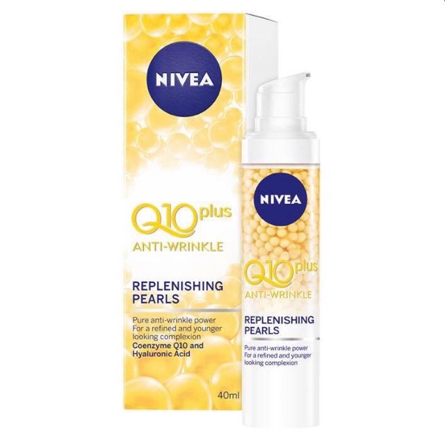 Serum dưỡng da Nivea Q10 plus Anti-Wrinkle Pearls