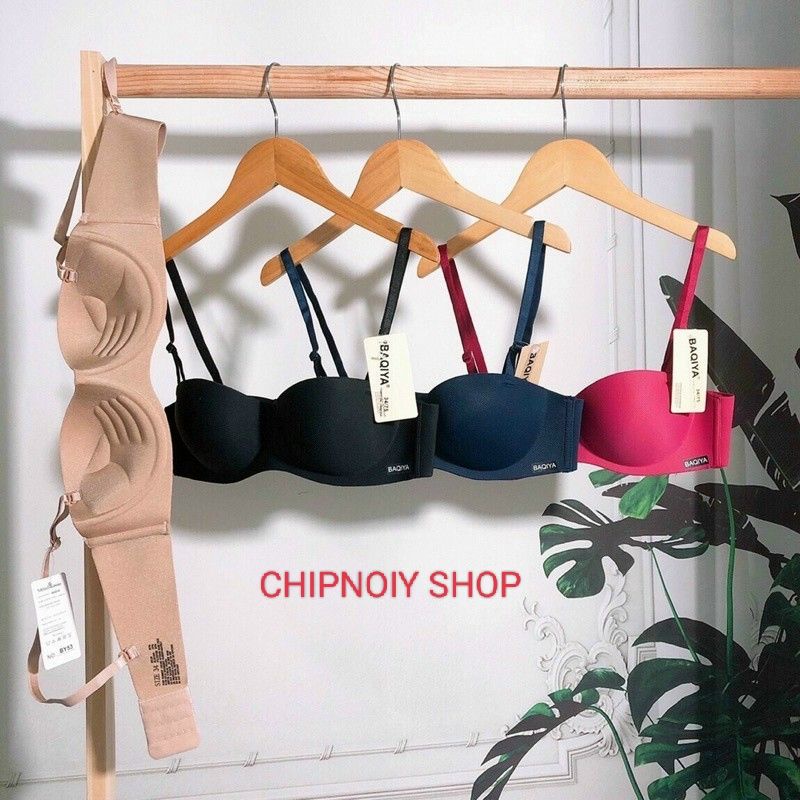 Áo ngực nữ áo lót cúp ngang ALN009 đường vân sắc nét thời trang có sẵn tại CHIPNOIY SHOP