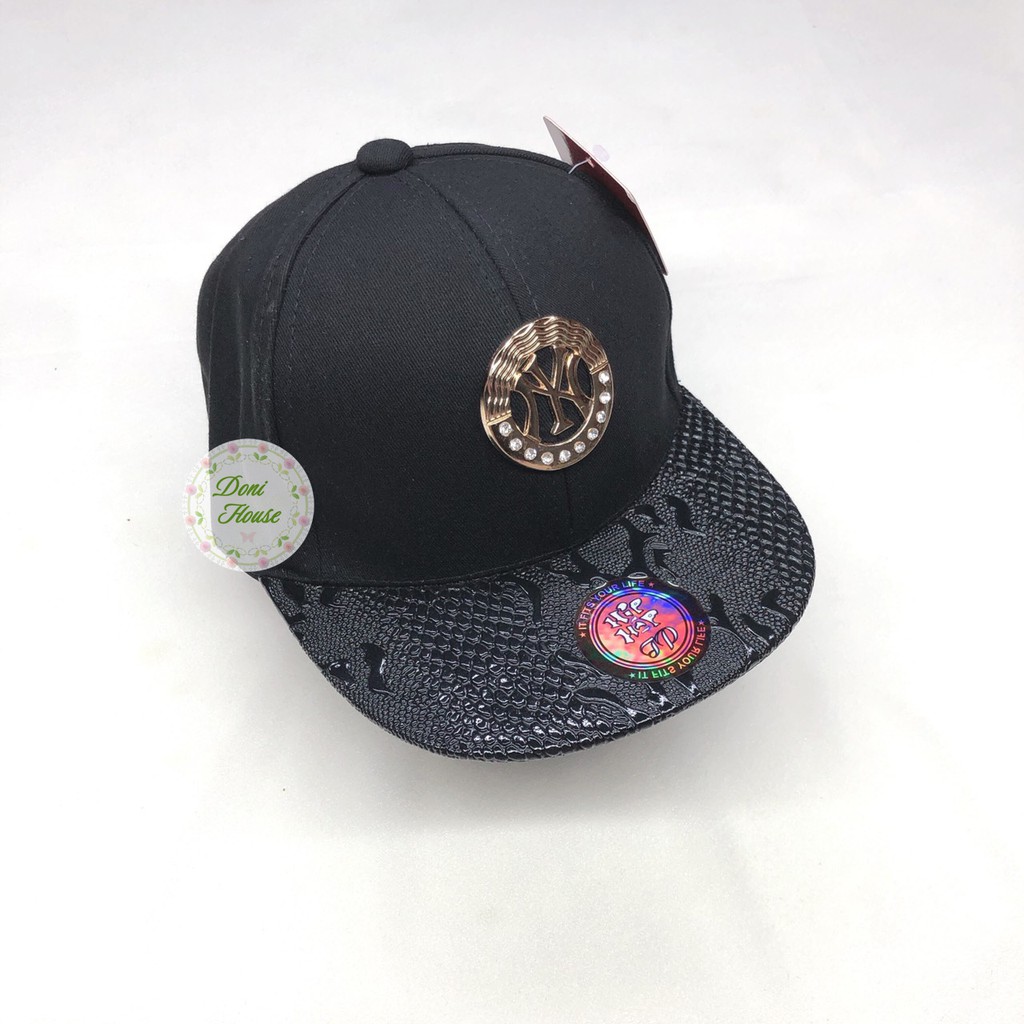 Nón Kết Mũ Lưỡi Trai Từ 6 7 8 9 10 Tuổi Vòng Đầu 53cm Cho Bé Trai Phong Cách Hiphop NK15 - Doni House