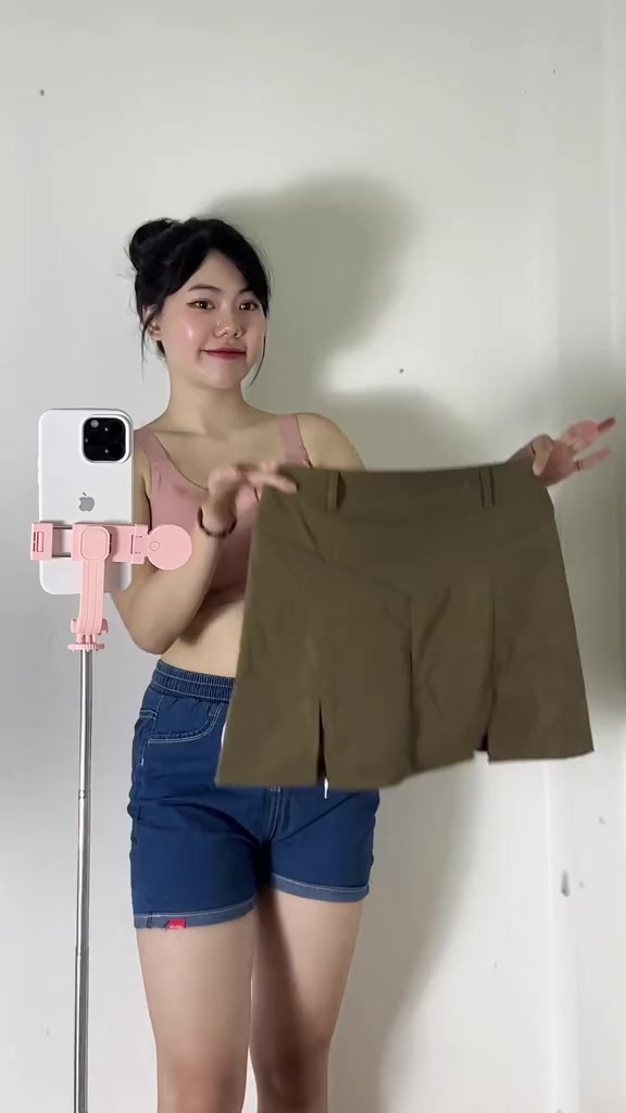 Áo Thun Nữ Bomclothing Áo Thun Trơn Cổ Tròn Nhúm Eo Vạt Chéo Bigsize 80kg MA3116 | BigBuy360 - bigbuy360.vn