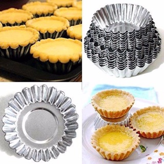 KHUÔN BÁNH TART VIỀN HOA BẰNG NHÔM