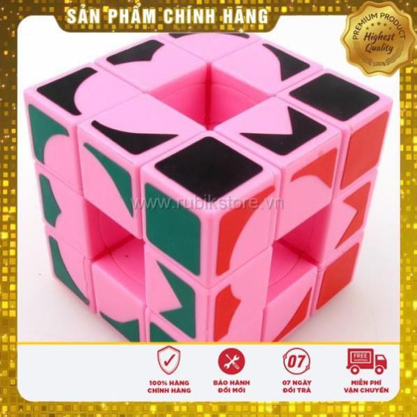 [SALE30% - FREESHIP] Đồ chơi Rubik biến thể Lanlan Void Cube Pink - LLVC04 ĐỒ CHƠI CAO CẤP KHÔNG CHÌ